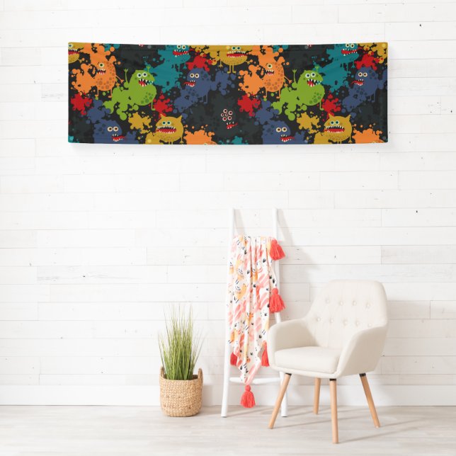 Lona Pequeños monstruos graciosos (In situ)