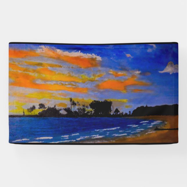 Lona Perfección al atardecer en doho (Horizontal)