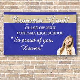 Lona Perfect Graduation Congrats BANNER