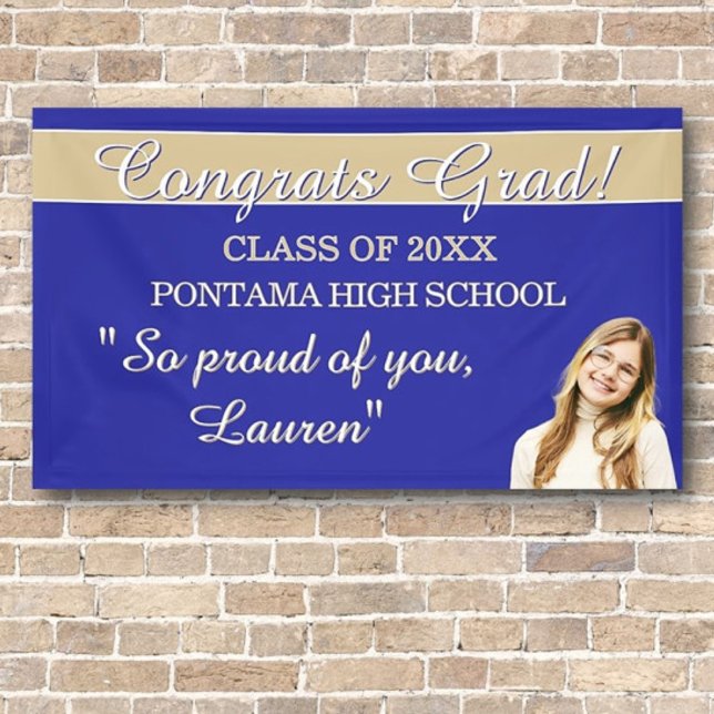 Lona Perfect Graduation Congrats BANNER (Subido por el creador)