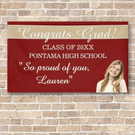 Lona Perfect Graduation Congrats BANNER