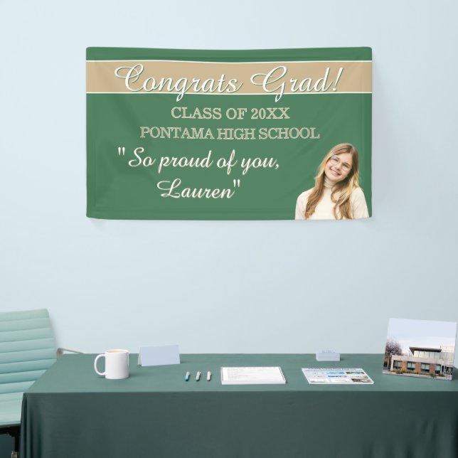 Lona Perfect Graduation Congrats BANNER (Feria)