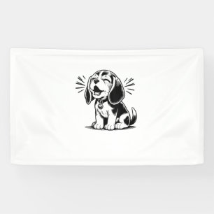 Lona Perrito beagle adorable, familia amante de los ani