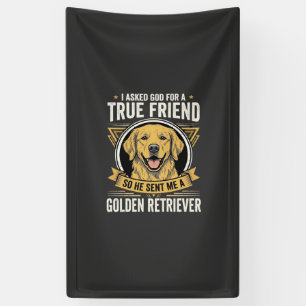 Lona Perro amigo verdadero Retriever Dorado