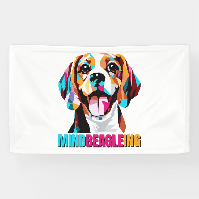 Lona Perro Beagle Mindbeagleing (Horizontal)