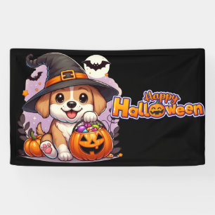 Lona Perro/cachorro de Halloween