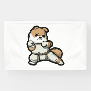 Lona perro conoce a karate