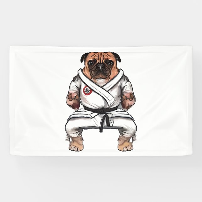 Lona perro conoce a karate (Horizontal)
