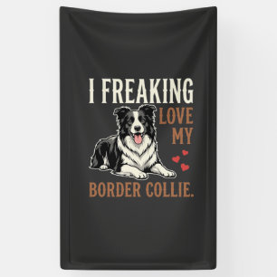 Lona Perro Divertido Border Collie Amor