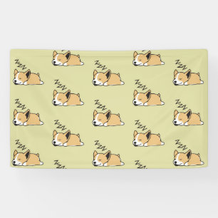 Lona Perro dormido de Corgi galés