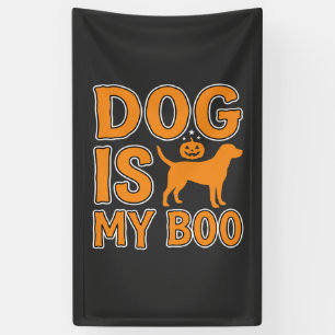 Lona Perro Es Mi Boo Halloween Perro