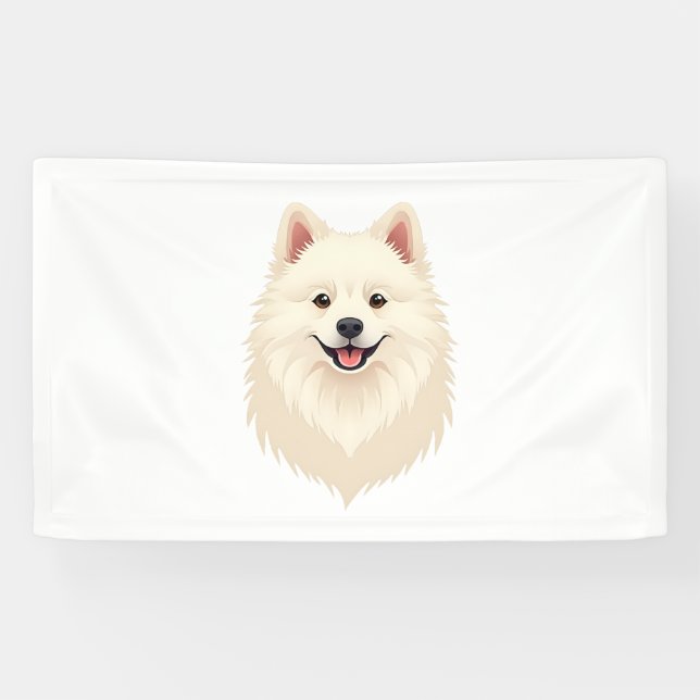 Lona Perro esquimal americano (Horizontal)