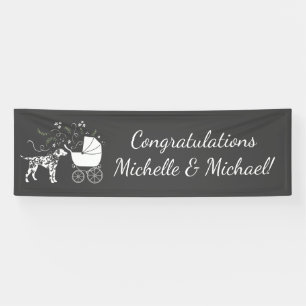 Lona Perro Goldendoodle Baby Shower sin género