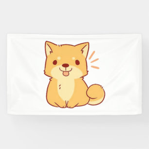 Lona Perro Kawaii Shiba