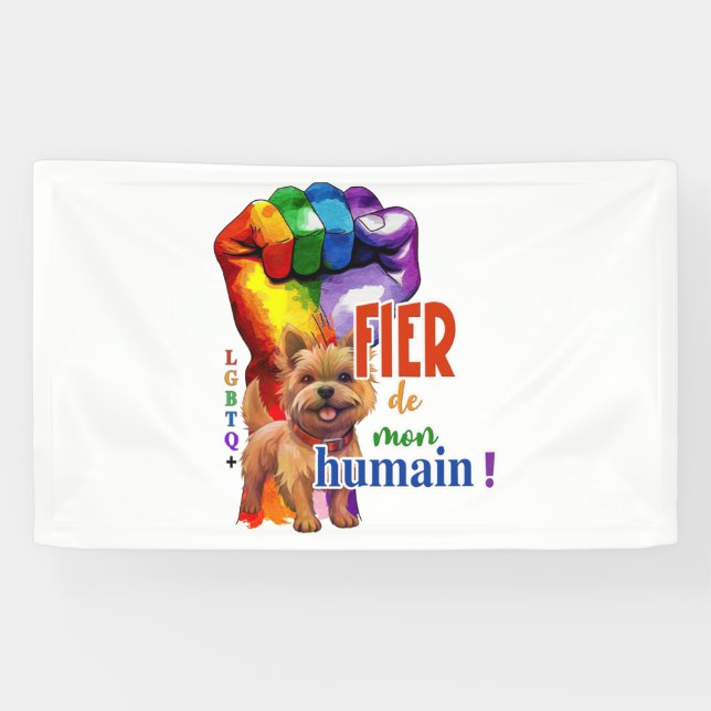 Lona Perro Norwich Terrier (Horizontal)