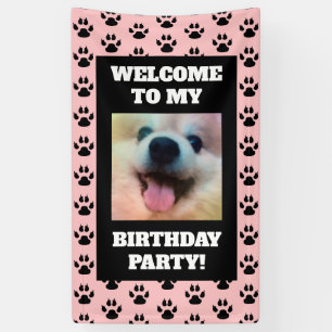 Lona Perros Fotografía de la fiesta de cumpleaños Pintu