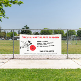 Lona Personaliza Escuela de Negocios de Artes Marciales