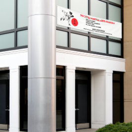Lona Personaliza Escuela de Negocios de Artes Marciales