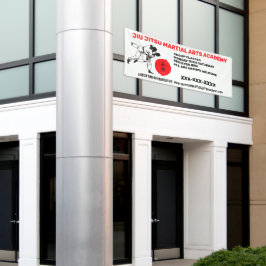 Lona Personaliza Escuela de Negocios de Artes Marciales
