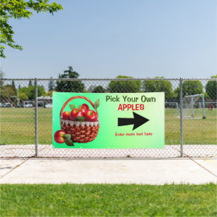 Lona Personaliza Manzanas a la Venta Recoge tus Propias