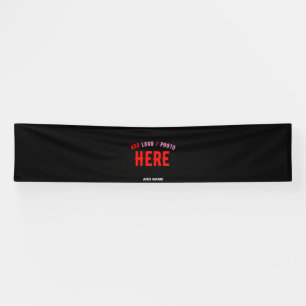 LONA PERSONALIZABLE MODERNO ESTILO NEGRO VERIFICADO MAR