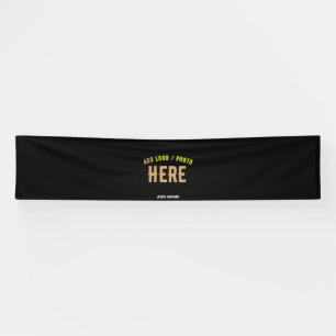 LONA PERSONALIZABLE MODERNO ESTILO NEGRO VERIFICADO MAR