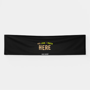 LONA PERSONALIZABLE MODERNO ESTILO NEGRO VERIFICADO MAR