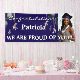 Lona Personalización - Banner de diseño de graduación s