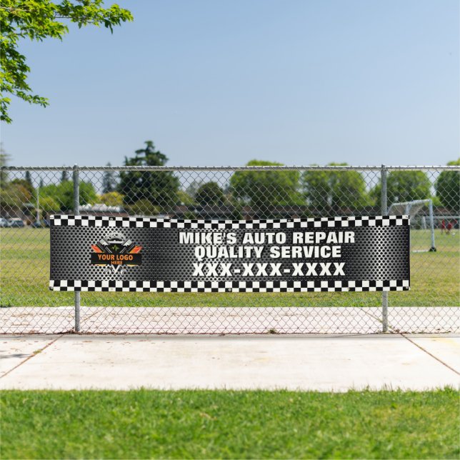 Lona Personalización de la tienda de reparación automát (In situ)