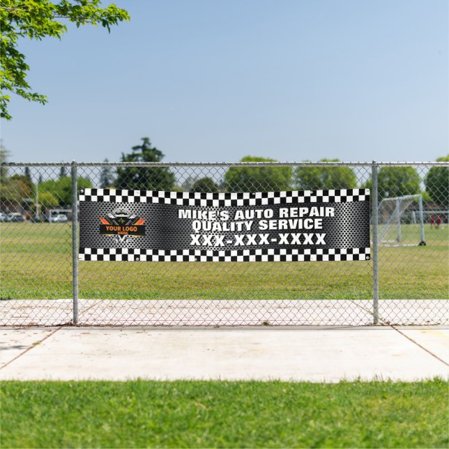 Lona Personalización de la tienda de reparación automát (in situ)