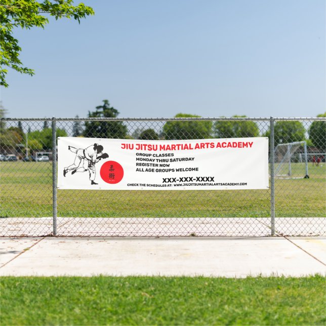 Lona Personalización del negocio de la Escuela de Artes (in situ)