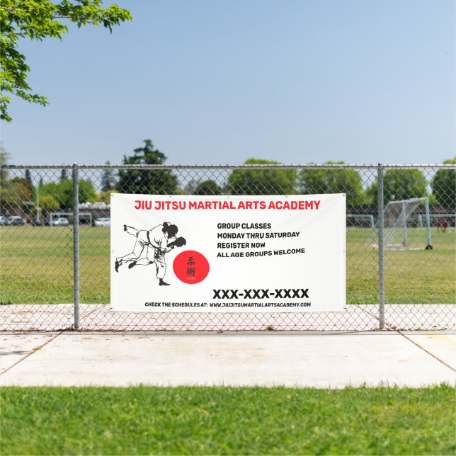 Lona Personalización del negocio de la Escuela de Artes (in situ)