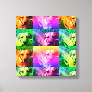 Lona personalizada personalizado del arte pop de