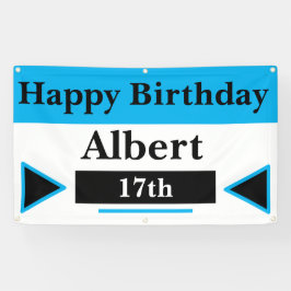 Lona Personalizado 17 Cumpleaños