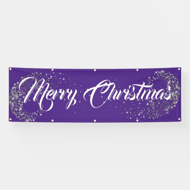 Lona Personalizado al aire libre cubierto Banner-Merry  (Horizontal)