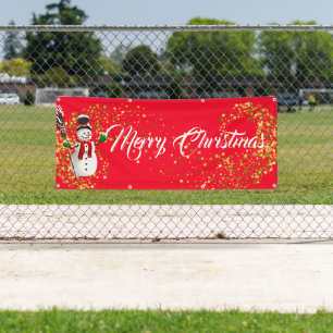 Lona Personalizado al aire libre cubierto Banner-Merry