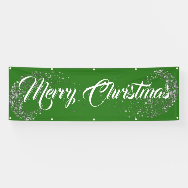Lona Personalizado al aire libre cubierto Banner-Merry  (Horizontal)