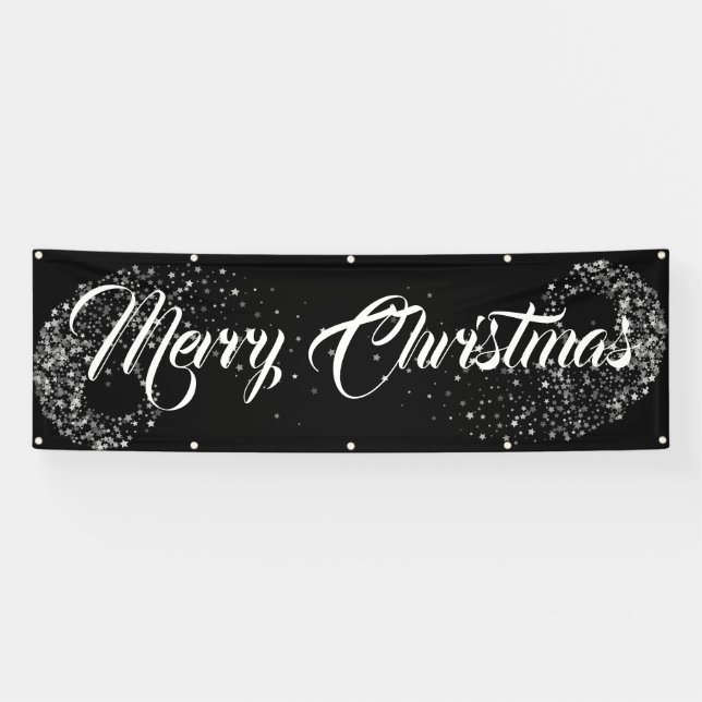 Lona Personalizado al aire libre cubierto Banner-Merry  (Horizontal)