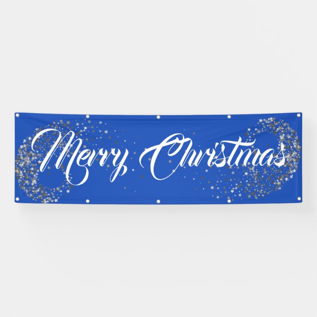 Lona Personalizado al aire libre cubierto Banner-Merry  (Horizontal)