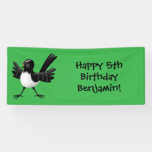 Lona Personalizado australiano Willie Wagtail
