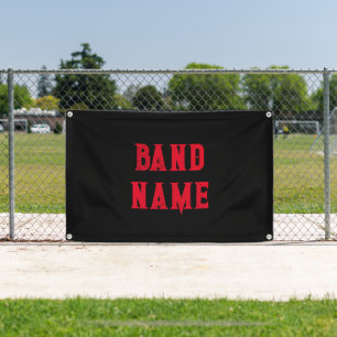 Lona Personalizado Band Merch