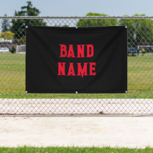 Lona Personalizado Band Merch