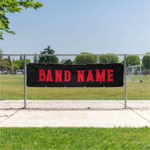 Lona Personalizado Band Merch