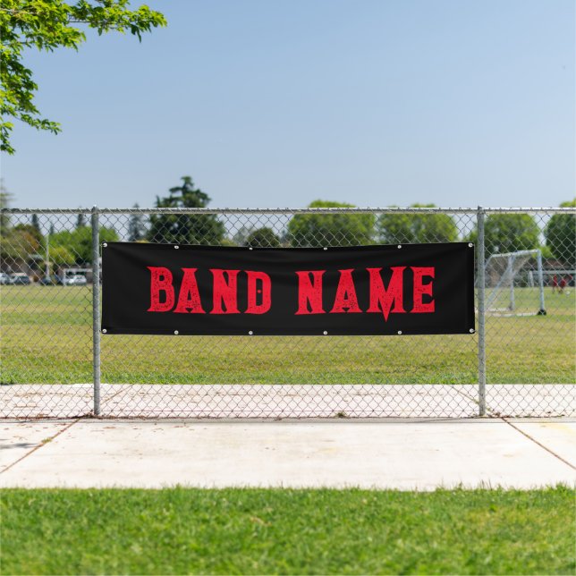 Lona Personalizado Band Merch (in situ)