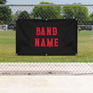Lona Personalizado Band Merch