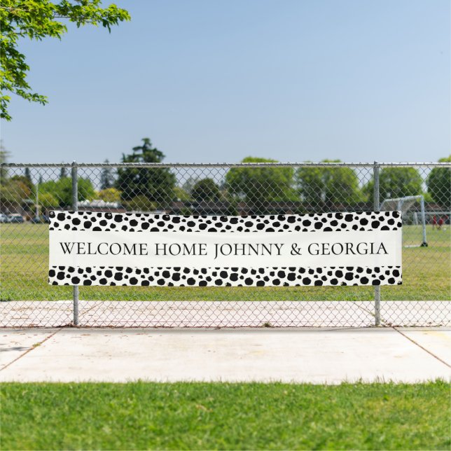 Lona  Personalizado De Decoración De Pared De Bienvenid (In situ)