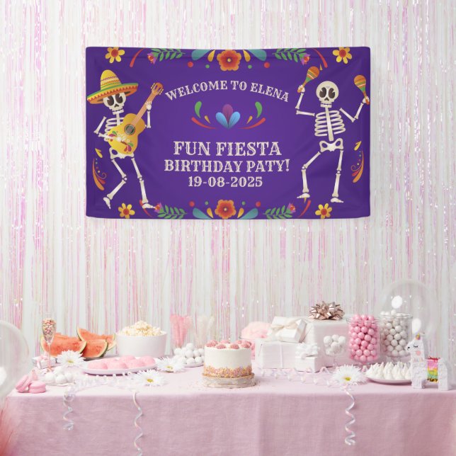 Lona Personalizado de Fiesta Mexicana Cinco de Mayo (Fiesta)