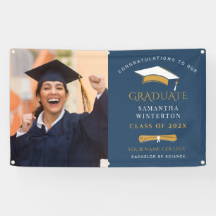 Lona Personalizado de graduación de Grad Photo 2025