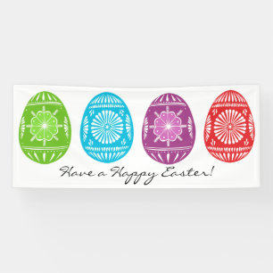 Lona Personalizado de Huevo de Pascua al estilo ucrania