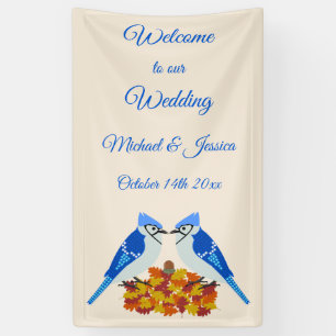 Lona Personalizado de la boda de la caída de los gritos